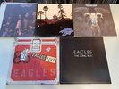 Eagles (5) Album/Record Lot, all VG+-NM