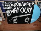 Supercharger LP Goes Way Out estrus blue wax rare 90's garage punk mummies
