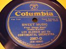 JAZZ LUD GLUSKIN ORCH BUDDY CLARK Sweet Music ROYAL BLUE COLUMBIA 2987
