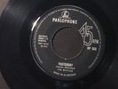 BEATLES 45 Dizzy Miss Lizzy / Yesterday RARE '65 UK PARLOPHONE EXPORT - DP 563