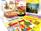 (37) Vtg Walt Disney Disneyland LP Record's Vinyl Albums 1960's 45's,78's & Case