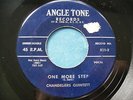 RARE DOO WOP 45 CHANDELIERS QUINTET - ONE MORE STEP / BLUEBERRY SWEET angle tone