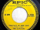EPIC 9330 The Clusters orig R&B DooWop 45 Near Mint Forecast of Our Love