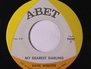 KATIE WEBSTER: My Dearest Darling / Never Let Me Go 45 Blues & R&B