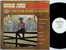 GEORGE JONES My Country MUSICOR 2 LP promo wlp country vintage vinyl album 33RPM