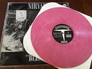 Nirvana Bleach Vinyl Bubblegum Pink Marble LP (U.S. 3rd pressing)