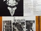 Venom - Black Metal LP with poster , insert & embossed cover .Thrash Metal