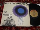 The Marcels LP Blue Moon RARE doo wop colpix gold label mono original soul
