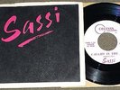 RARE 1983 POWER POP Sassi Caught In The Act b/w Hold On 45 7