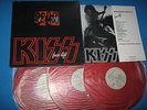 KISS 3LP BOX Face Lift Red Colored Vinyl Bruxelles Belgium 3547MIX