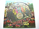THE BEATLES 'SGT PEPPER'S LONELY HEARTS CLUB BAND' 1967 STEREO PIC DISC LP EX/EX