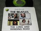 The Beatles-The Long and Winding Road/For You Blue-Vinyl 45 w/Picture Sleeve