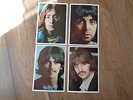 THE BEATLES WHITE ALBUM UK ORIGINAL 4 MEMBER PICTURES ONLY 