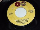 LITTLE STEVIE WONDER Contract On Love / Sunset TAMLA 54074 SOUL 45