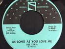 Rare Northern Soul Ronnie & Robyn 'As Long As You Love Me' Sidra Label 45 VG+