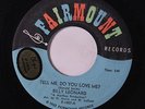 BILLY LEONARD: Tell Me, Do You Love Me? / Tears For Love 45 (promo tol, slightl