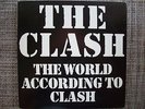 VINYL LP   THE WORLD ACCORDING TO THE CLASH   THE CLASH   VERY NICE   FREE SHIP.