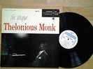 THE UNIQUE THELONIOUS MONK Lp Deep groove RIVERSIDE 12-209 white label OG NMINT