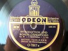 78rpm HENRI TEMIANKA Violin - SAINT-SAENS - ORIG. GERMAN ODEON