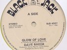 Dave Baker Glow Of Love YELLOW CLEAR VINYL Vinyl Single 12inch Black Jack