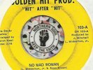 JOCK MITCHELL & THE FABULOUS AGENTS No Mad Woman RARE DETROIT NORTHERN SOUL 45