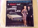 LONNIE LEE..A NIGHT OUT WITH LONNIE LEE..AUST 1961 LEEDON LP EXCELLENT CONDITION