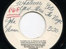 JOHN LENNON WHATEVER GETS YOU THROUGH THE NIGHT APPLE TEST PRESSING 45 ? BEATLES