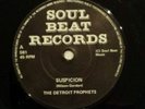 Northern Soul-The Detroit Prophets - Suspicion - When I'm Not Wanted