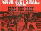 Slaughter & The Dogs- Quick Joey Small RARE Belgium picture sleeve 1978 -Hear