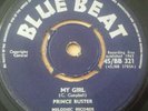 PRINCE BUSTER(MY GIRL B/W THE FUGITIVE)ORG BLUE BEAT.SKINHEAD REGGAE SKA.MOD.