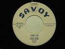 northern soul LITTLE DAVID (DAVID PORTER) I Won't Cry SAVOY M- DJ listen