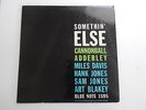Cannonball Adderley Somethin' Else OG US LP Mono Blue Note NY RVG EAR Jazz
