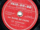 rare cajun 78  LEE SNOWNIER (SONNIER?)FAIS-DO-DO LA BLUES DE CAJIN