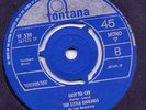 Little Darlings Easy to cry Fontana TF 539 EX B side to Little bit of Soul