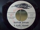 T.CARL ADAMS GUITAR SAFARI / RAMMER JAMMER GUITAR 45 DORE 541 PROMO RARE