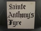 SAINTE ANTHONY'S FYRE Self-Titled LP Breeder 1987 Vinyl Reissue RARE PSYCH