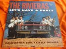OG 1964 Surf LP: The Rivieras   Let's Have A Party   USA LP-102   1964