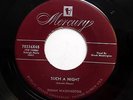 DINAH WASHINGTON & GRP 45 Such a night / Until sunrise  MERCURY M- R&B bb2980