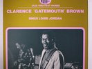 CLARENCE GATEMOUTH BROWN: Sings Louis Jordan LP (France) rare Blues & R&B
