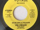 THE VIKINGS crossover sweet soul 45 Never Seen A Stranger / Heartaches   Voyage