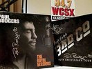 Bad Company tour book and the Paul Rodgers autographed 'Royal Sessions' record.