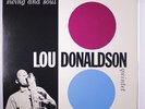 LOU DONALDSON: Swing And Soul LP (Mono, Japan, re, insert) rare Jazz