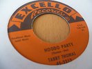 1960’s USA TABBY THOMAS 45 “HOODOO PARTY”