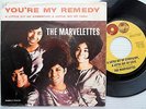 MARVELETTES You're My Remedy / Little Bit TAMLA rare PS picture sleeve 45 w3261