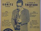 LEE KONITZ / LENNIE TRISTANO: Quintet PRESTIGE NJLP 101 10” Jazz LP ORIG VG+
