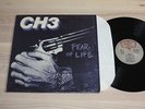 CH 3 CHANNEL 3 LP - FEAR OF LIFE / FIRST POSH BOY 1982 PRESS CH3 PUNK in MINT