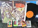 HALLOWEEN night in a graveyard LP vinyl 1031BB italy scary +5 monster stickers