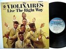 VIOLINAIRES Live the right way LP 1968 Gospel NEAR-MINT
