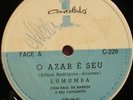 LUMUMBA O Azar e Seu NORIEL VILELA  BRAZIL SAMBA FOLK GROOVE 45 7
