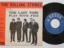 ROLLING STONES THE LAST TIME RARE ITALY 1965 1st PRESS DECCA LABEL 7